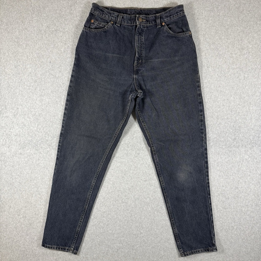 Vintage Levi's 15951 Women's Jeans 14 M Blue Orange Tab Relaxed Tapered USA Made